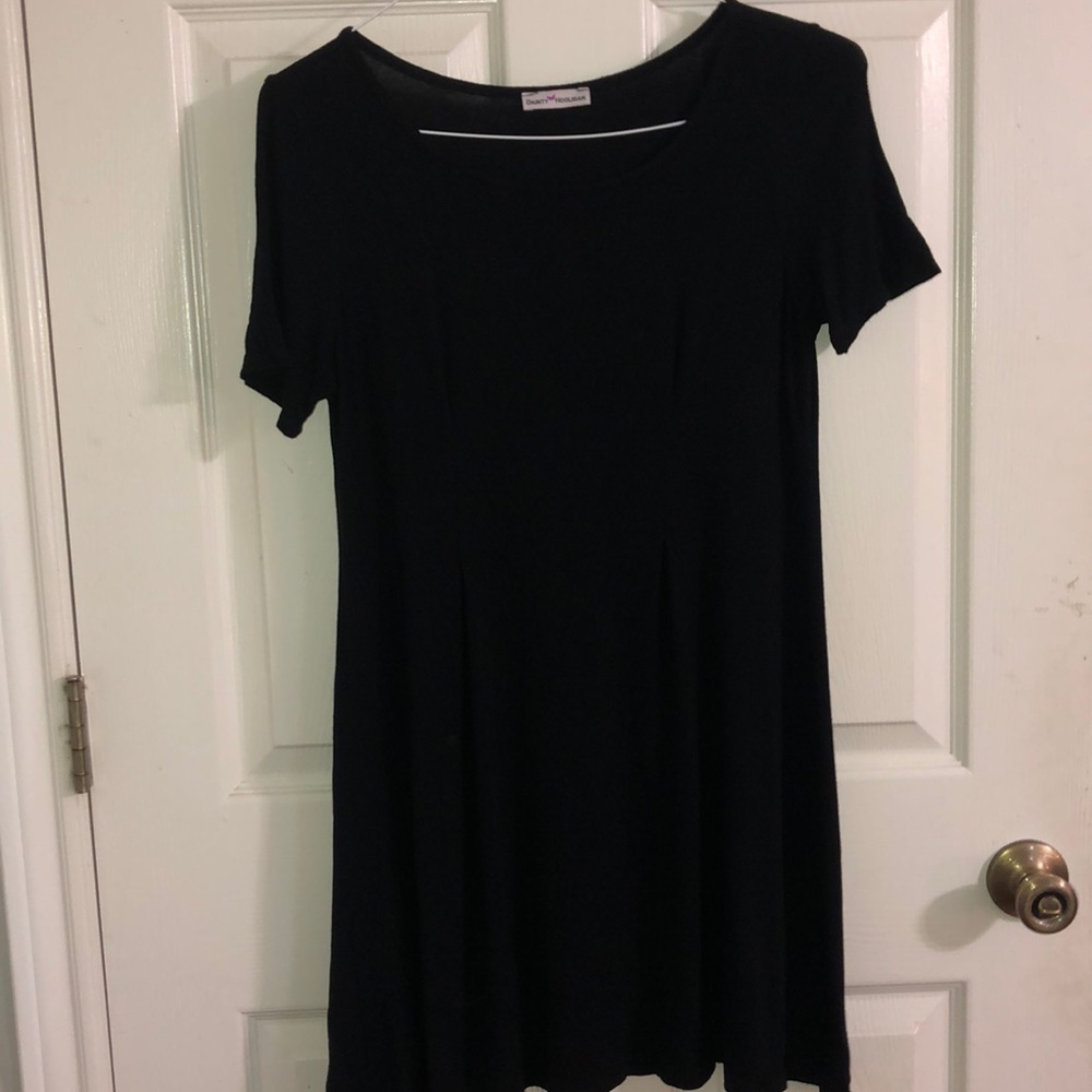 Black T-shirt Dress